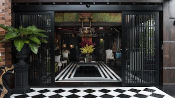 Entrée de l’hébergement