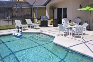 Seasonal outdoor pool - Aco64985 - Seasons - 4 Bed 3 Baths Villa (Kissimmee)