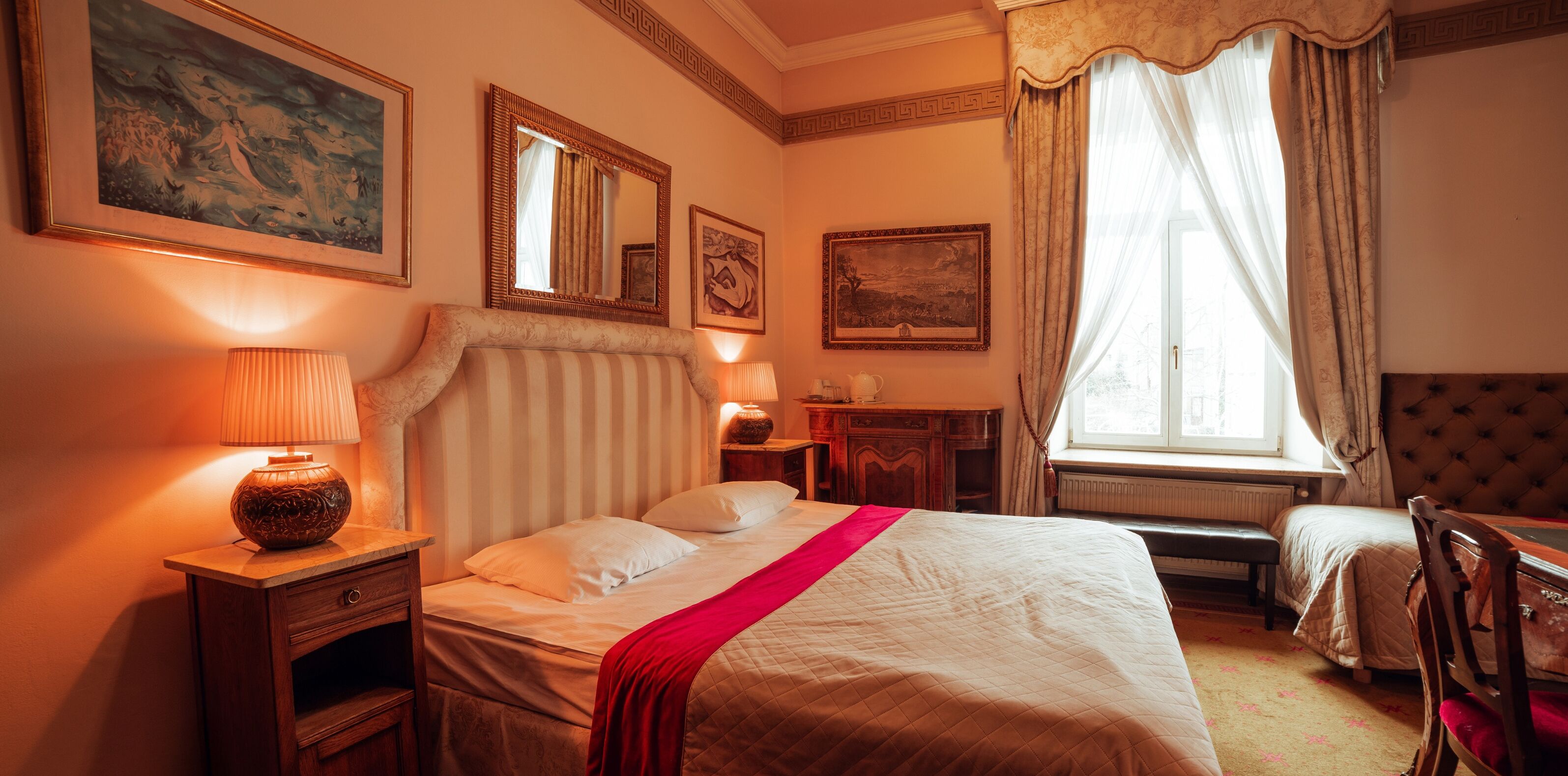 Premium-Doppelzimmer | Bettwäsche aus ägyptischer Baumwolle, hochwertige Bettwaren