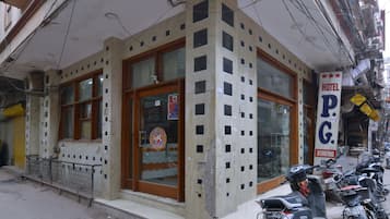 Façade de l’hébergement