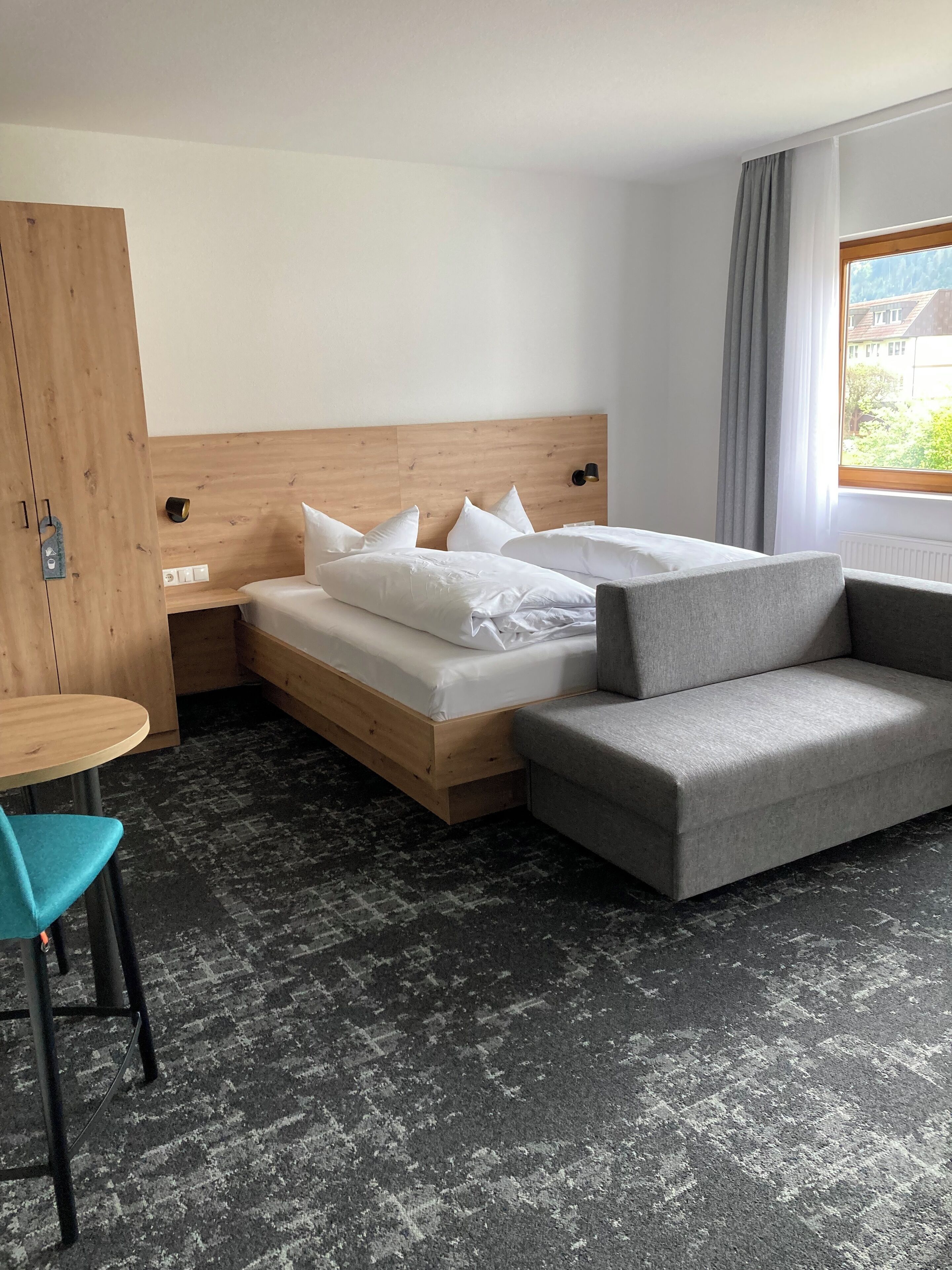 apartment, kitchenette (haupthaus oder gästehaus) | 1 bedroom, blackout curtains, iron/ironing board, free wifi