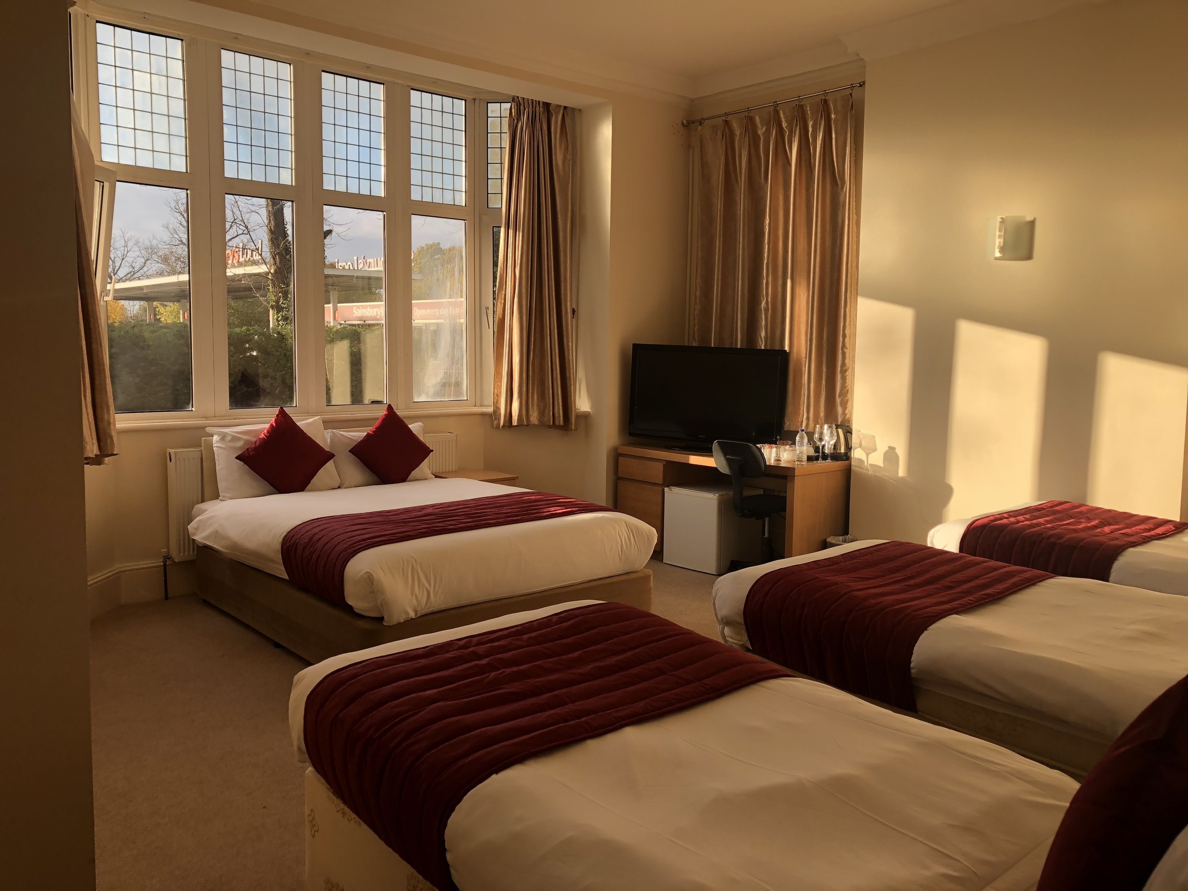 family room, private bathroom | individually decorated, desk, laptop workspace, soundproofing