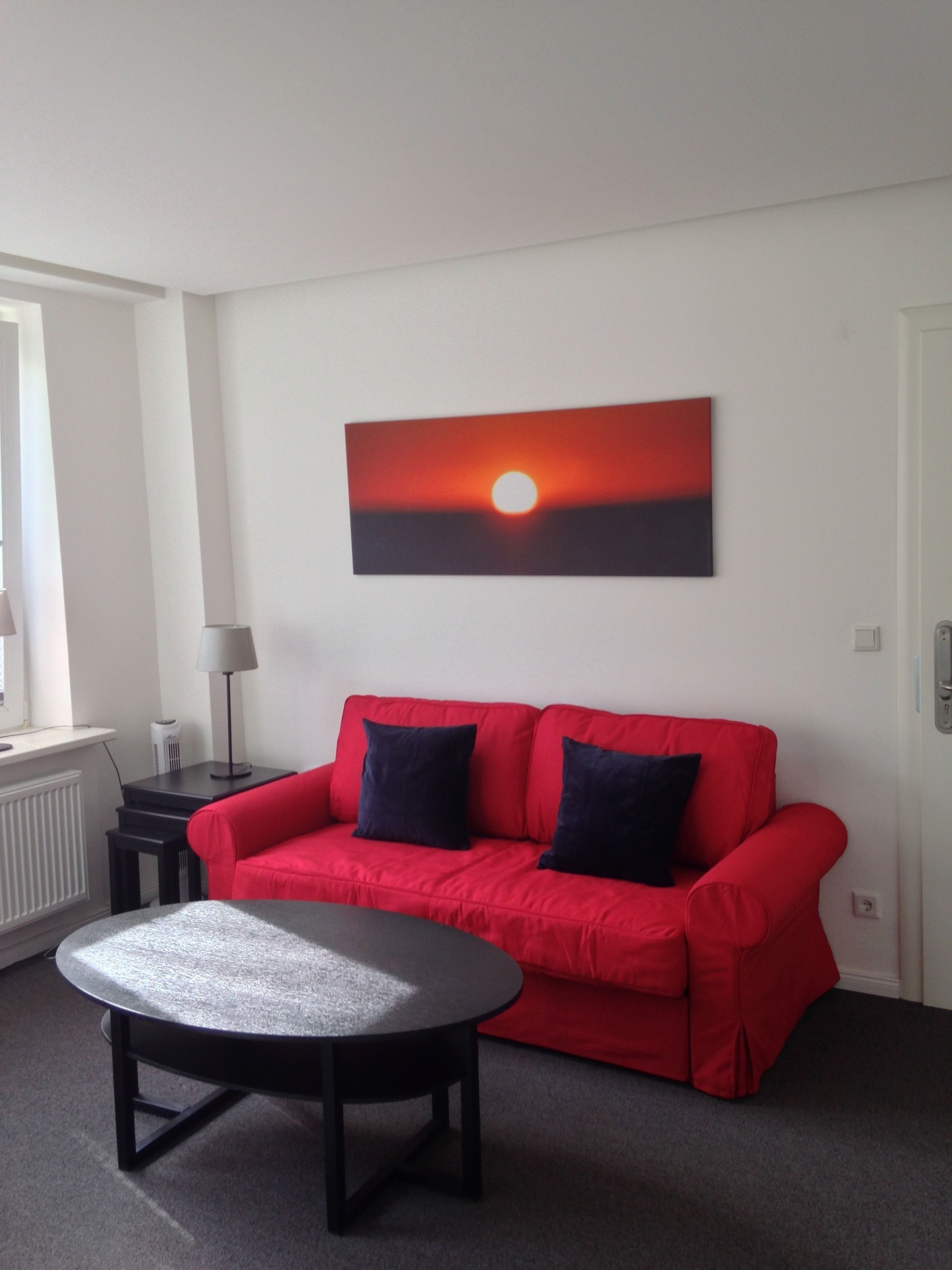 studio | living area | flat-screen tv, ipod dock