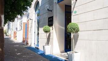 Entrada de la propiedad