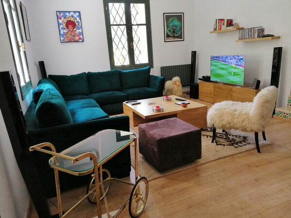 Flat-screen TV, Netflix