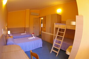 In-room safe, blackout curtains, cots/infant beds, bed sheets