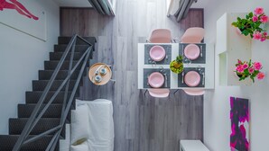 Appartement, 1 chambre | Repas dans la chambre