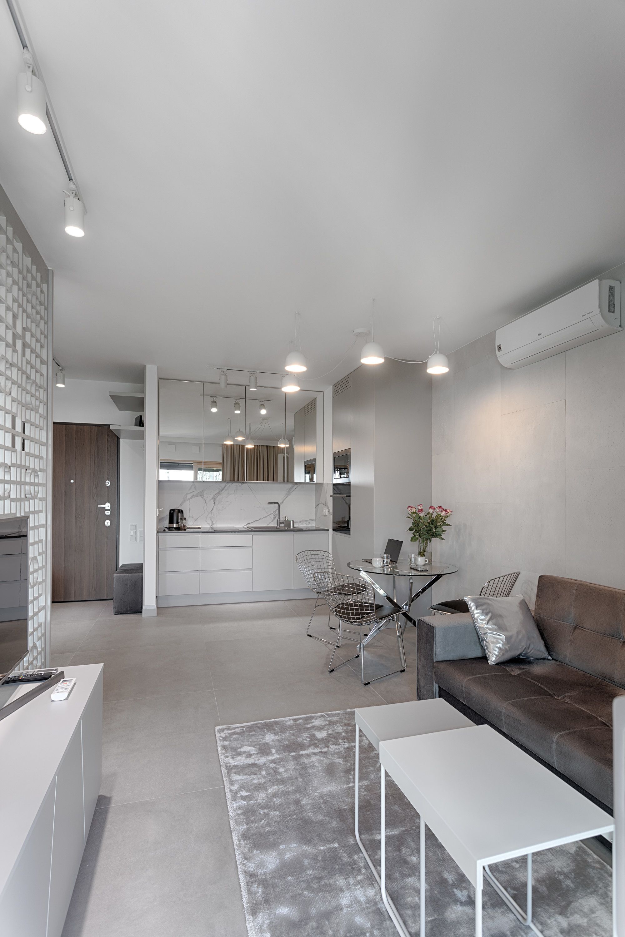 Lejlighed - 1 dobbeltseng - ikke-ryger | Privat tekøkken | Køleskab, mikrobølgeovn, kogeplade, opvaskemaskine