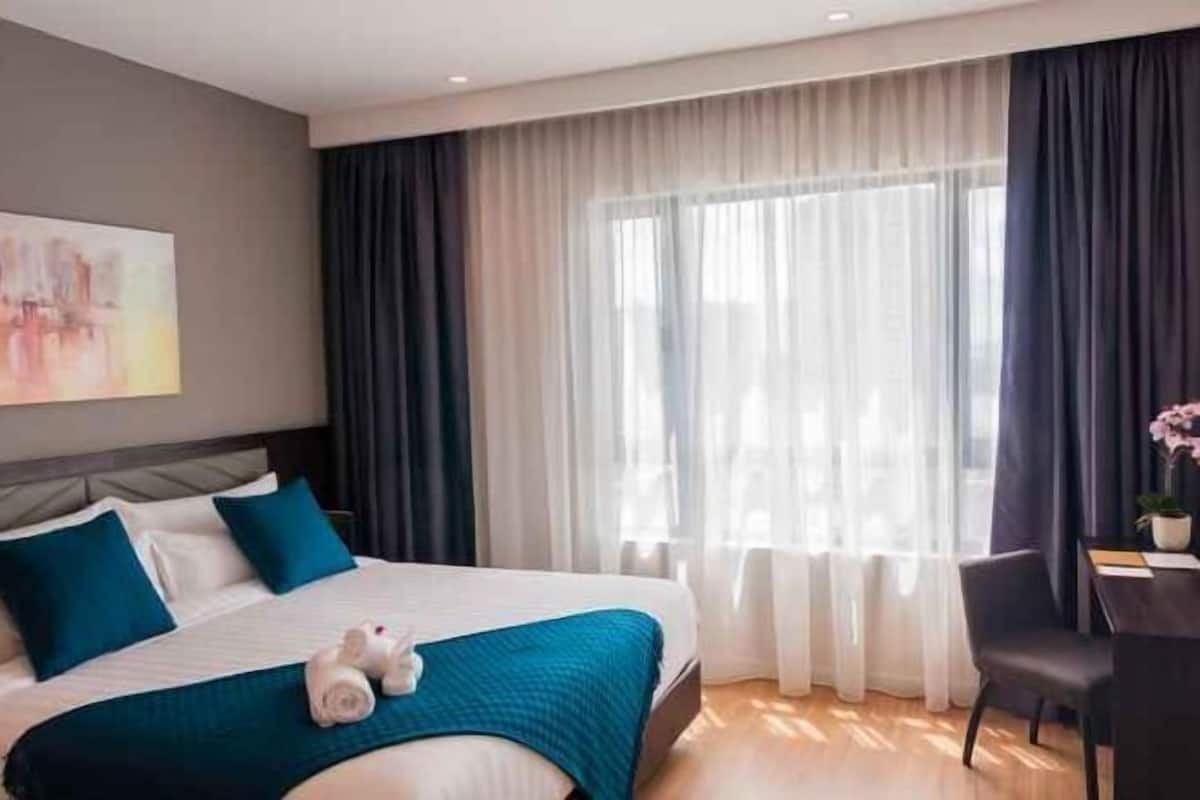 2 間睡房、隔音、熨斗/熨衫板、免費 Wi-Fi