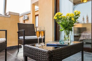Apartment, Mehrere Betten | Terrasse/Patio