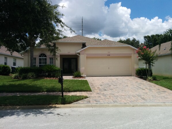 Majoituspaikan julkisivu