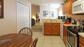 Family Villa, Garden Area | Shared kitchen