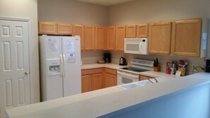 Family Villa, Private Pool, Garden Area | Shared kitchen