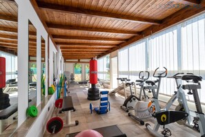 Fitness facility - Villa Sporting for a sport and wellness holiday close to the beach with tennis (Alghero)