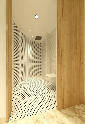 Deluxe Room, 1 Queen Bed, Non Smoking | Bathroom