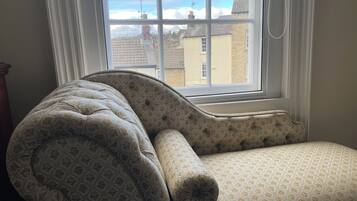 30-inch flat-screen TV with digital channels, DVD player