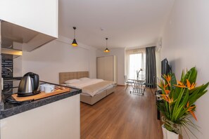 Ropa de cama de alta calidad y cortinas blackout