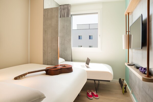 Habitación | Cortinas blackout, insonorización, cunas gratuitas y wifi gratis 