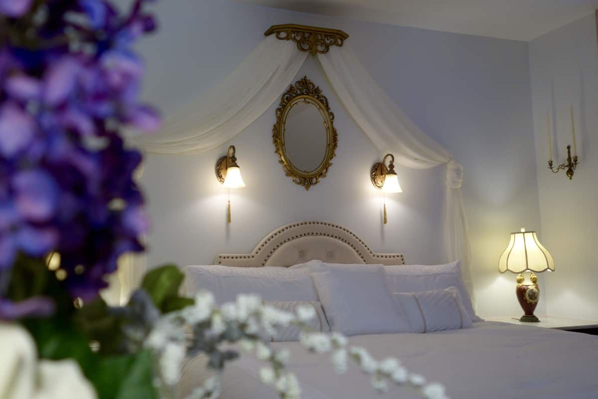 Chambre Double, vue jardin (Teaberry) | Literie de qualité supérieure, décoration personnalisée