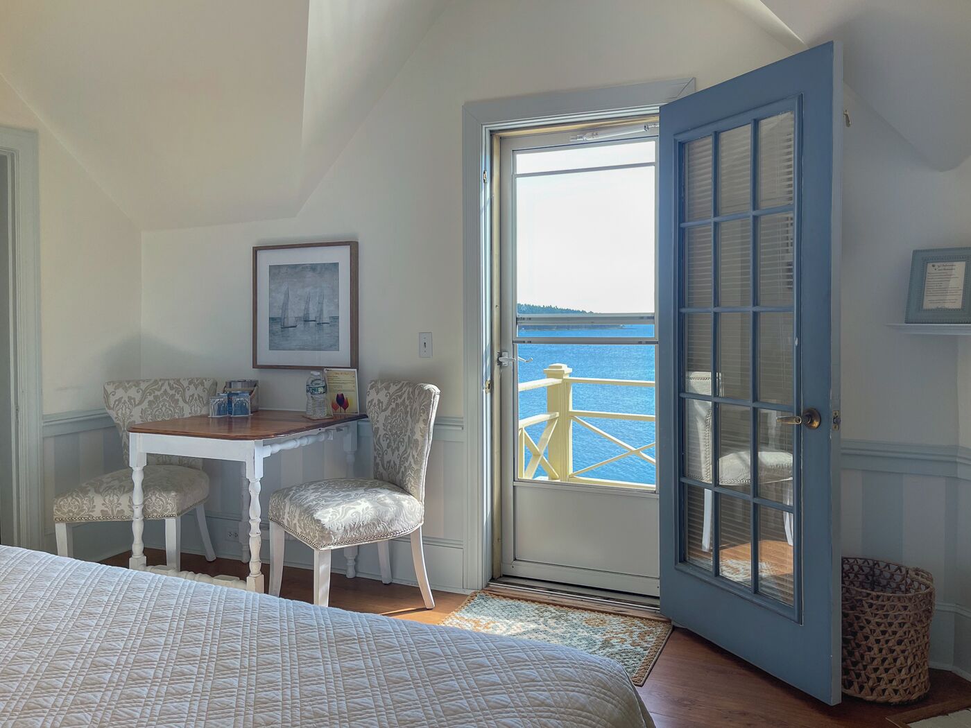 Double Room, Ocean View (Sea Rose) | Premium bedding, individually decorated, individually furnished