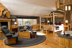 Individually decorated, individually furnished, iron/ironing board