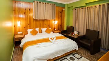 Premium bedding, pillowtop beds, individually decorated