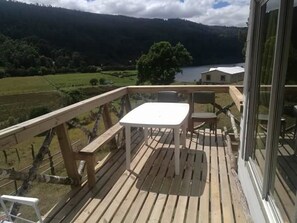 Terrace/patio - Cabaña con Tinaja Lago Lleu Lleu (Cañete)