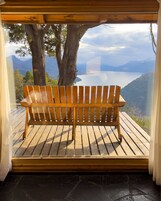 Standard Room, 1 King Bed, Lake View | Terrace/patio