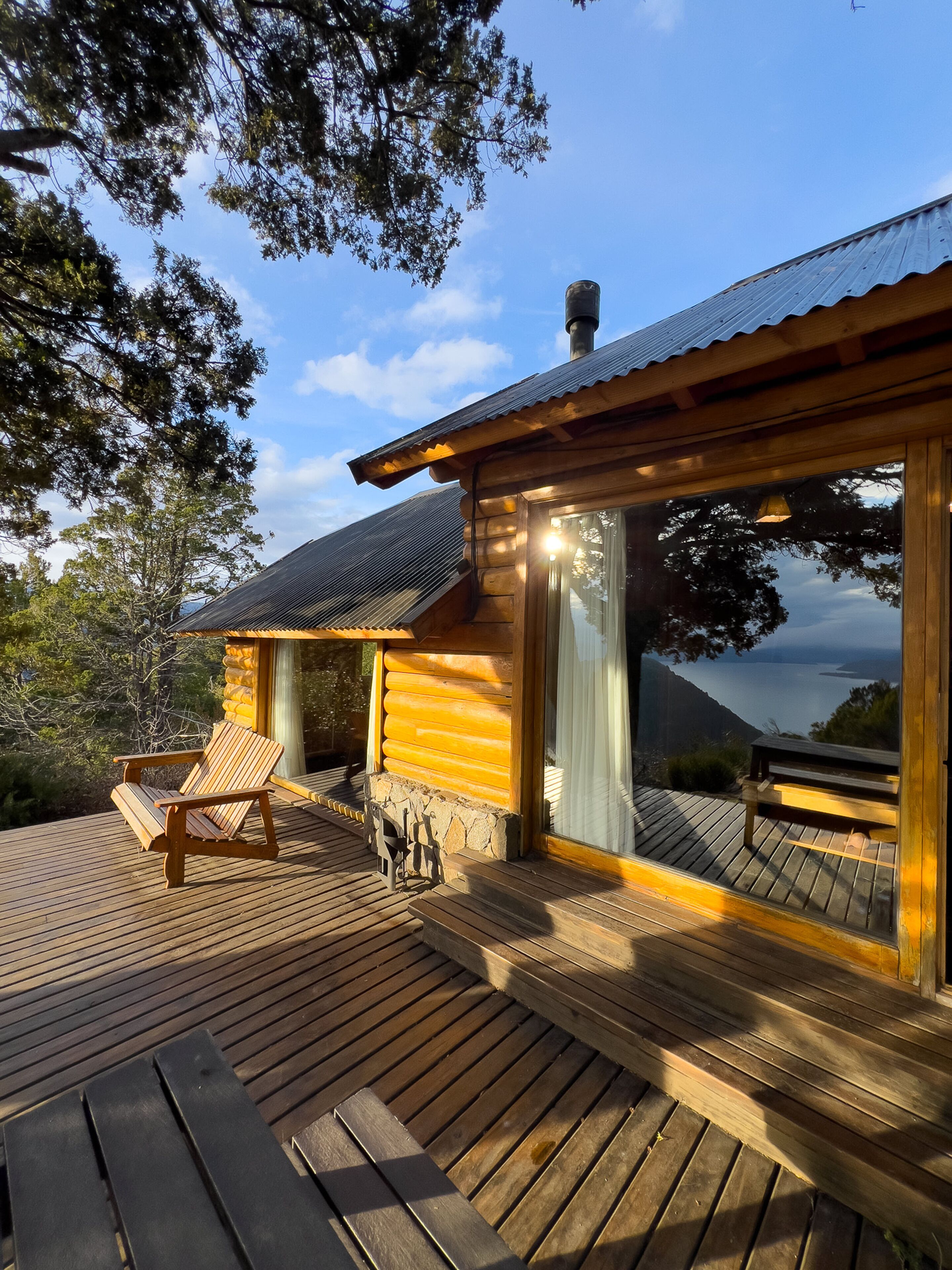 Habitación estándar, 1 cama King size, vista al lago | Terraza o patio