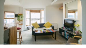 Living area - Amazing One-bedroom Flat, Close to Brighton Beach (Brighton)