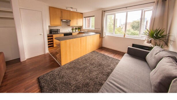 Apartment (1 Bedroom) | Living area - Bright and Spacious Flat Near Borough (London)