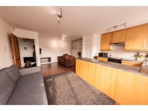 อพาร์ทเมนท์ (1 Bedroom) | บริเวณนั่งเล่น