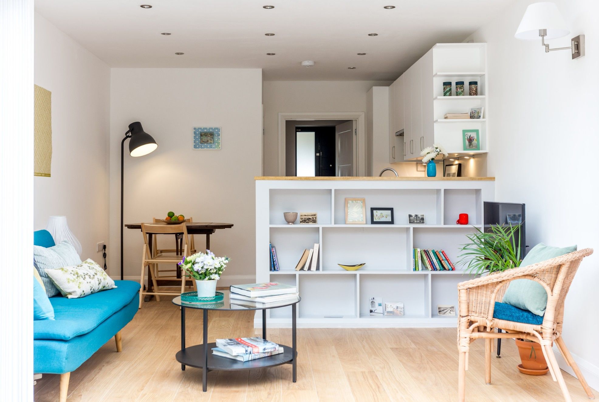 House (2 Bedrooms) | Living area | 40-inch TV with digital channels