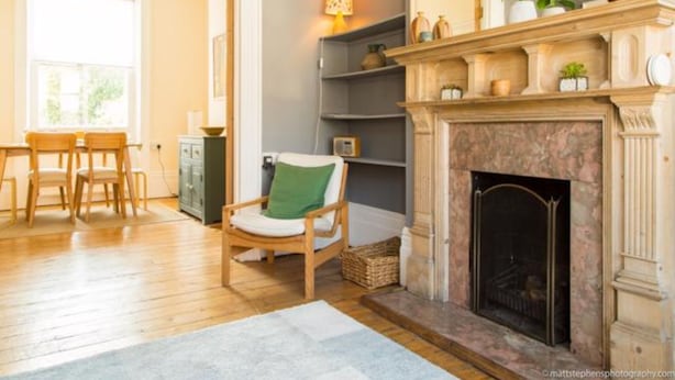 Fireplace - Classic Victorian House Sleeps 8 in East Brighton (Brighton)