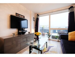 Apartment, 1 Bedroom | Living area - Cozy, Modern 1BR Brixton Flat For 5 (London)