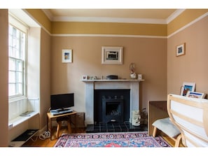 Apartment, 1 Bedroom | Living area | 40-inch TV with digital channels - Historic Dean Village Treasure, Sleeps 4 (Edinburgh)