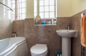 Apartment, 1 Bedroom | Bathroom | Free toiletries, hair dryer, towels - Historic Dean Village Treasure, Sleeps 4 (Edinburgh)