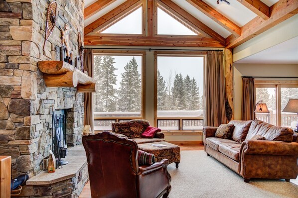 Taulutelevisio, takka