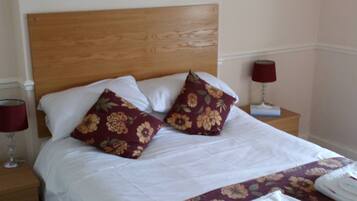 Individually decorated, individually furnished, iron/ironing board