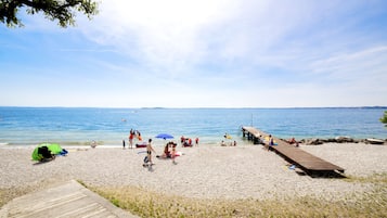 Tæt på stranden