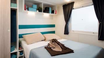 Mobile Deluxe-Unterkunft, Mehrere Betten (deluxe 4 pax)