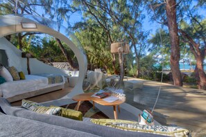 BUBBLE Ocean Paradise | Living area - Bubble Lodge Ile aux Cerfs (Trou d'Eau Douce)