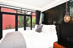 Standardrum - 2 queensize-sängar | Egyptiska bomullslakan, sängtillbehör av högsta kvalitet och duntäcken