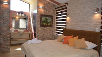 Luxury Quadruple Room | 1 makuuhuone, egyptinpuuvillaiset lakanat, ylelliset vuodevaatteet