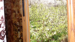 Chambre triple, balcon, vue sur la montagne (Toubkal) | Vue du balcon