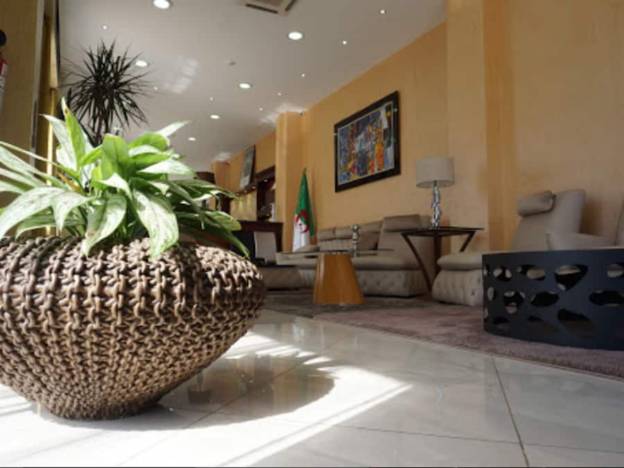 Sala de estar en el lobby