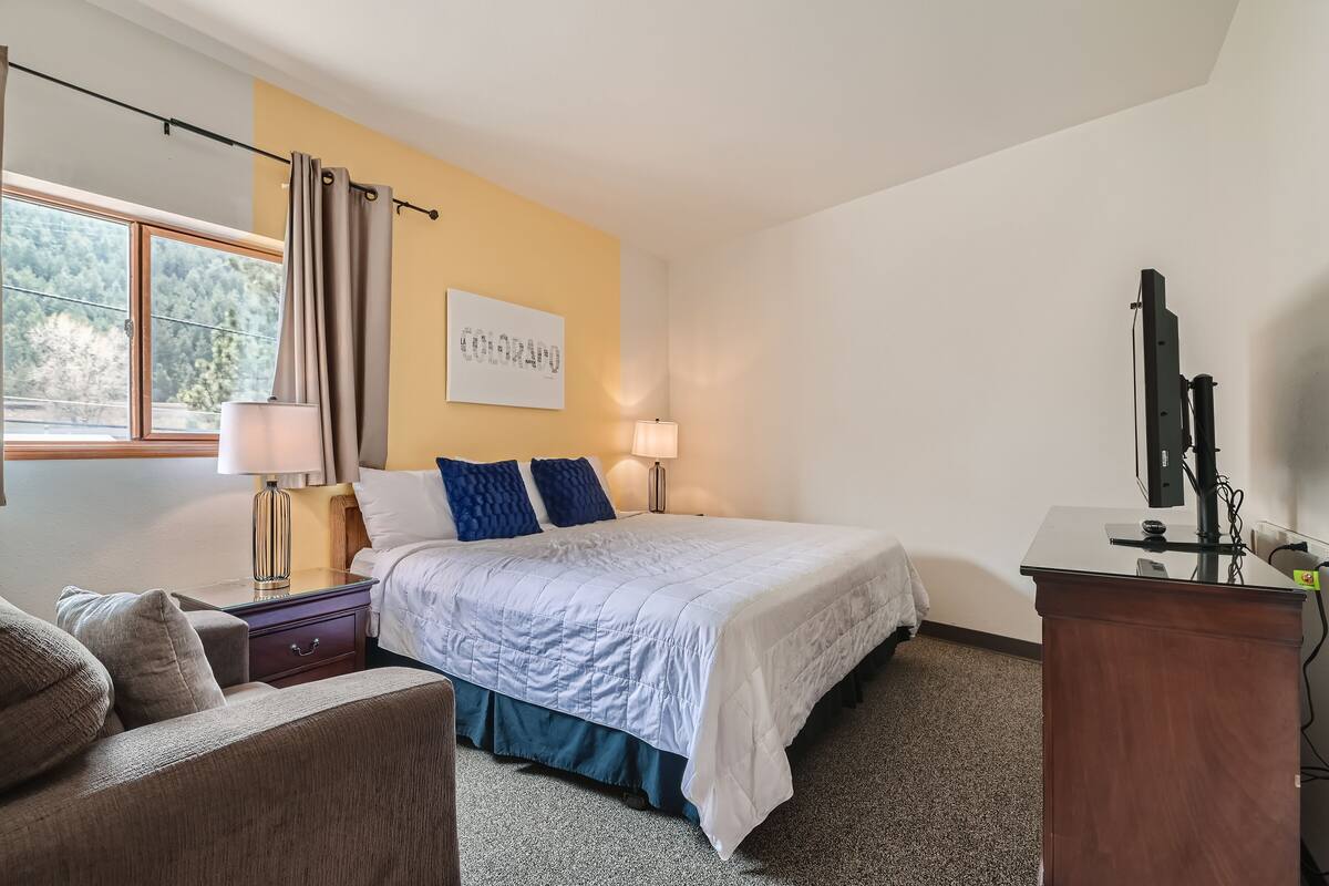 superior suite, two king beds (2nd floor) | premium bedding, memory-foam beds, blackout curtains, iron/ironing board