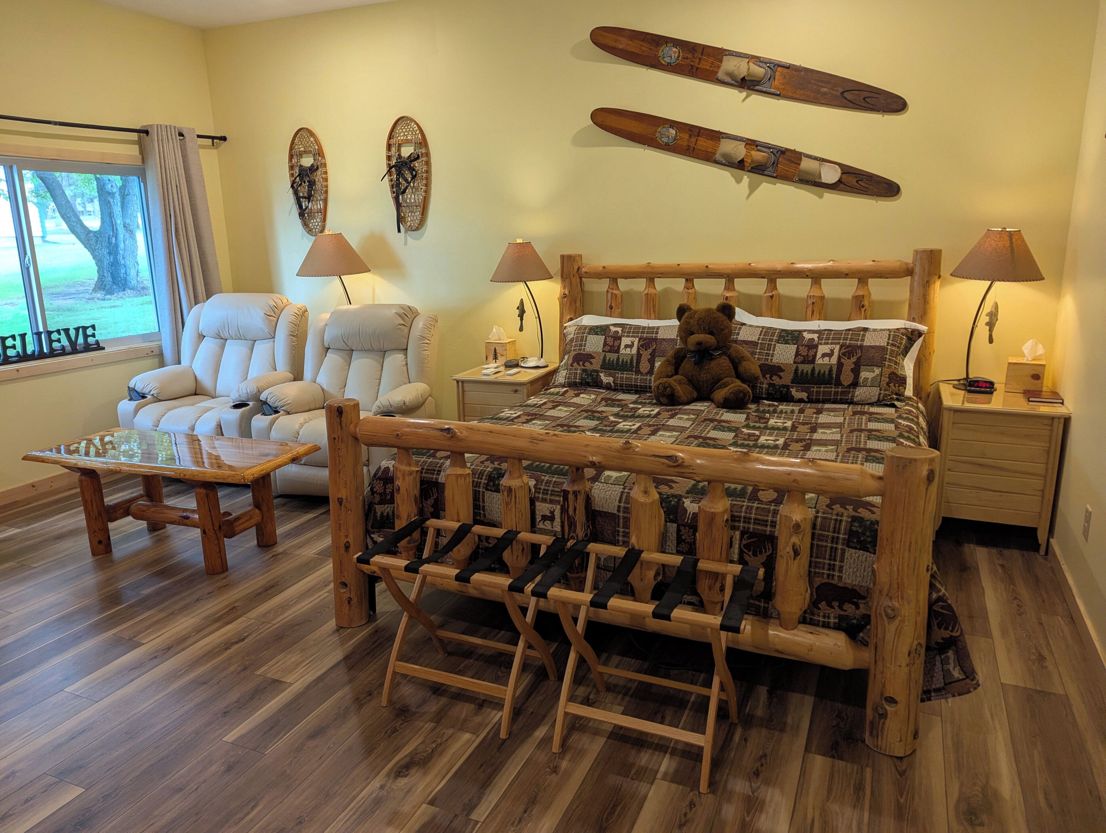 Sanctuary Suite | Premium bedding, individually decorated, individually furnished