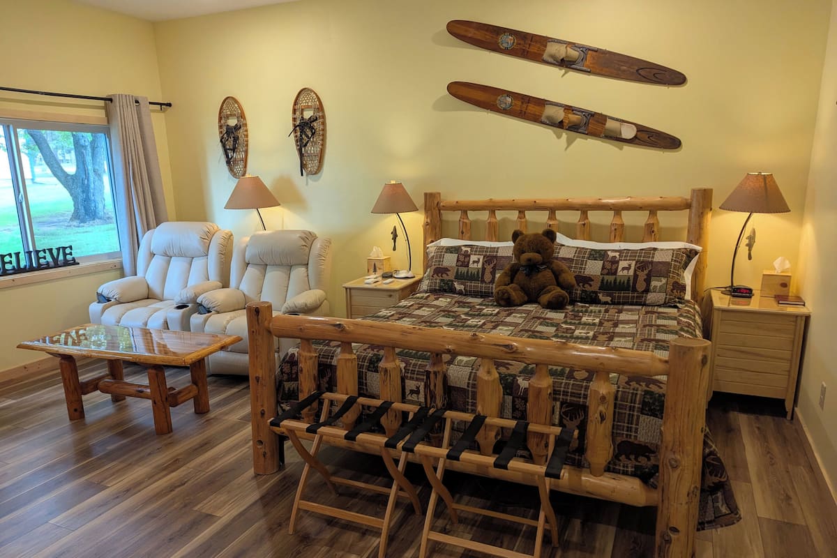 Sanctuary Suite | Premium bedding, individually decorated, individually furnished