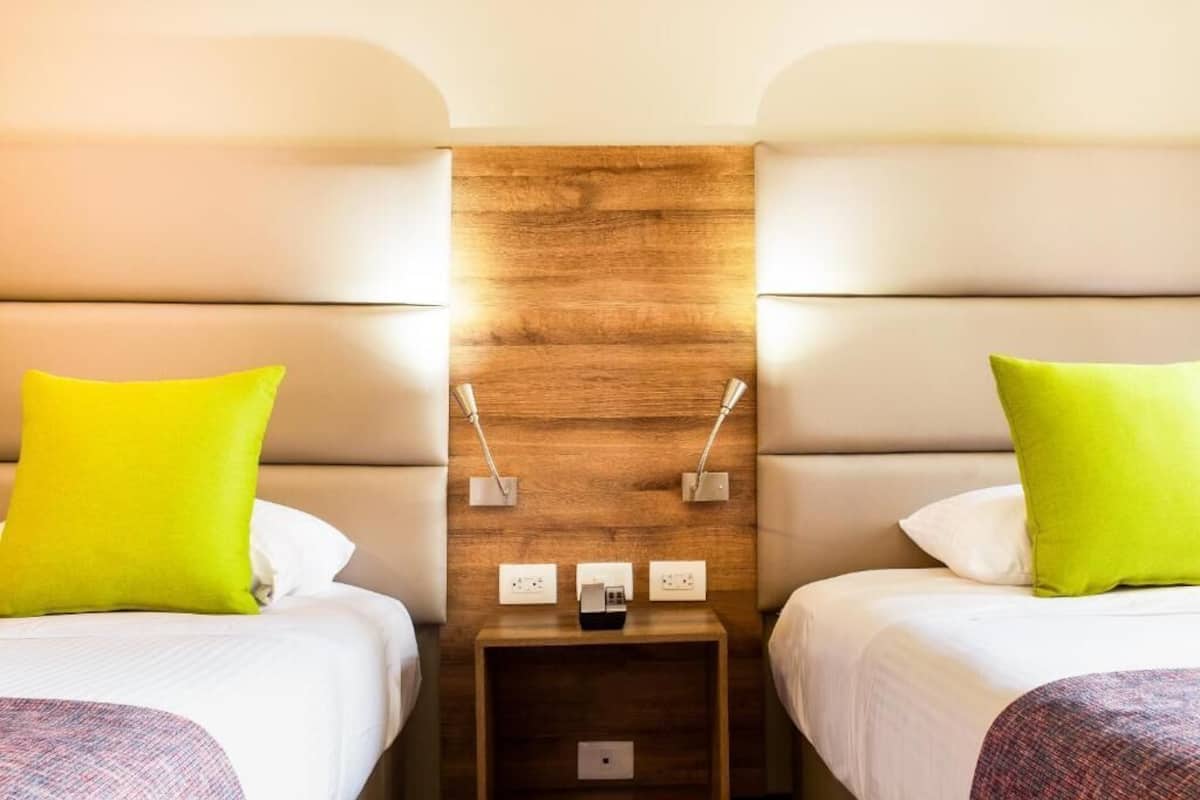 premium bedding, in-room safe, desk, laptop workspace